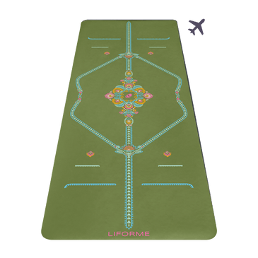 Liforme Mindful Garden Travel Yoga Mat